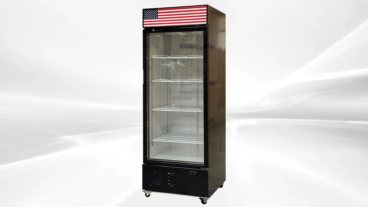23.5 cu ft Glass Door Merchandiser Cooler L718