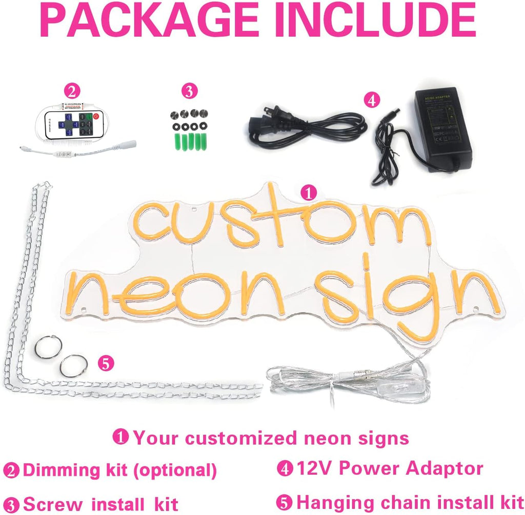 Custom Neon Signs Pack of 2 V77052