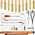 33 Foot Wire and Cable Pulling Kit with 19 Multi-function Attachments P60709
