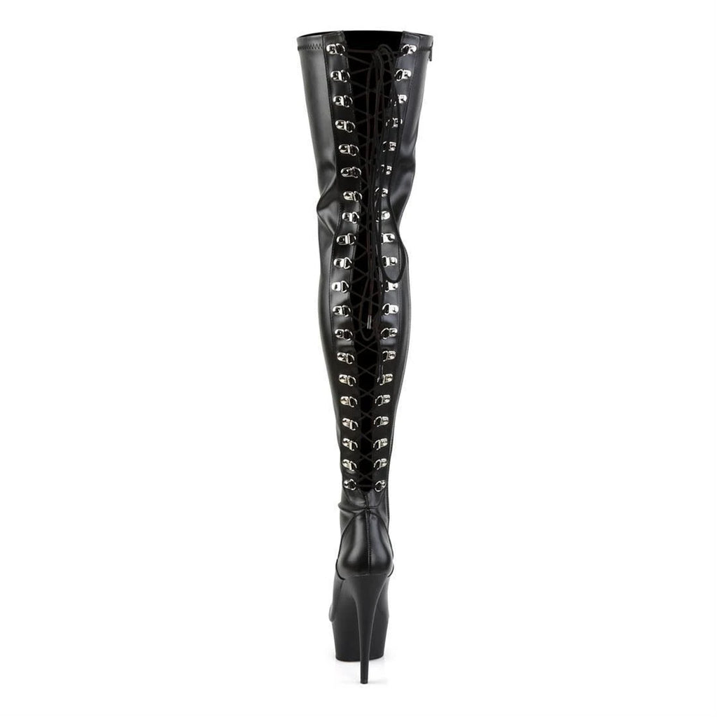 Black Faux Leather 5 Y724464