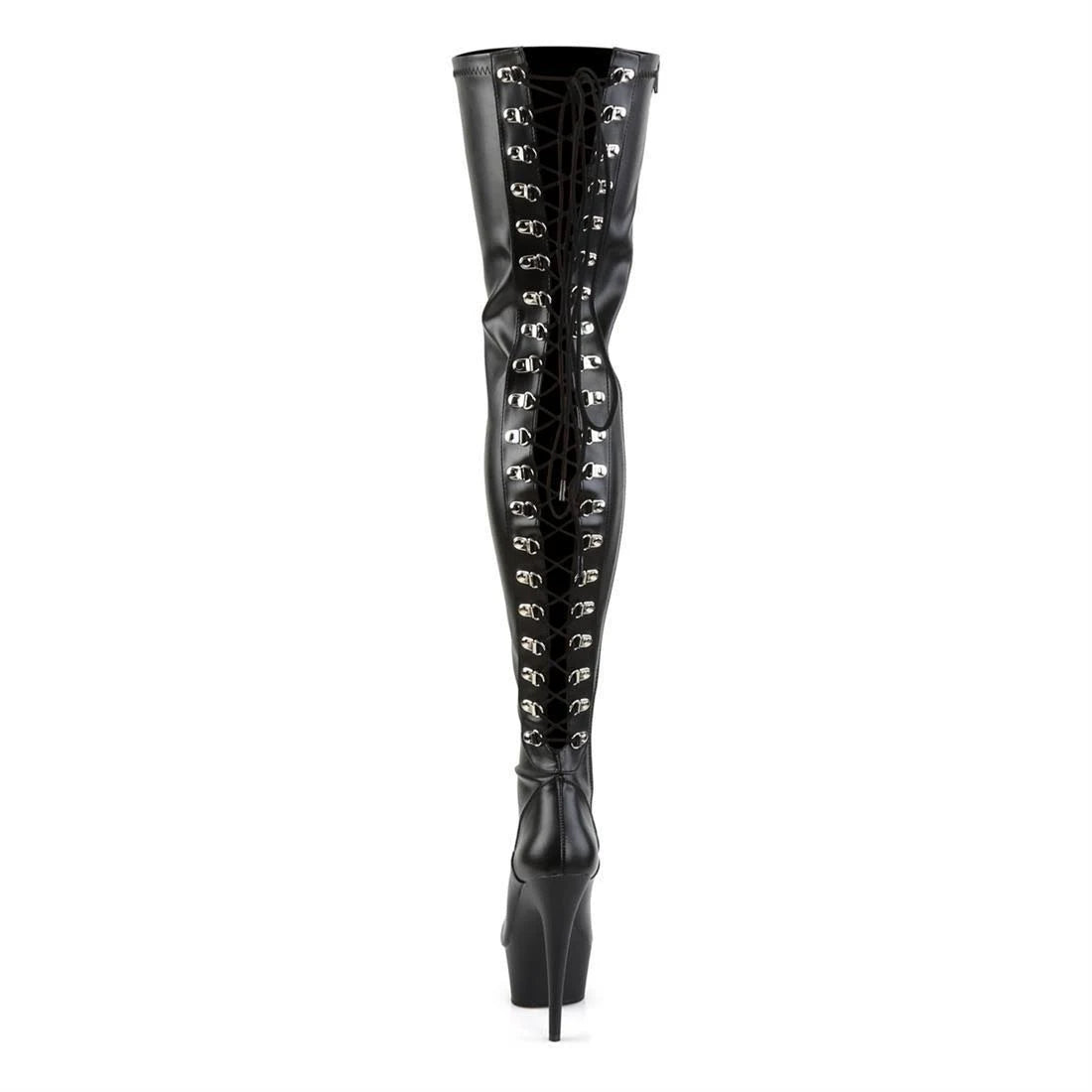 Black Faux Leather 5 Y724464