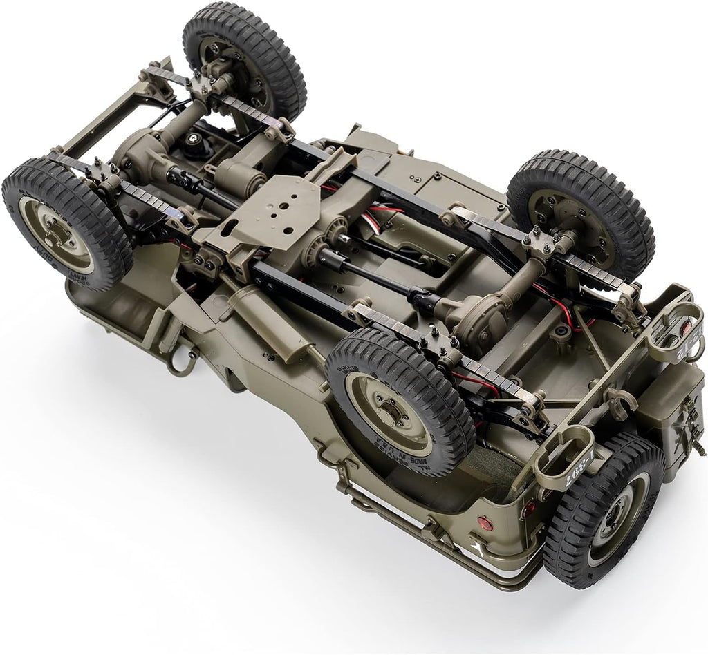 1/12 1941 MB Scaler RC Jeep 4x4 RTR RC Rock Crawler Military O343665
