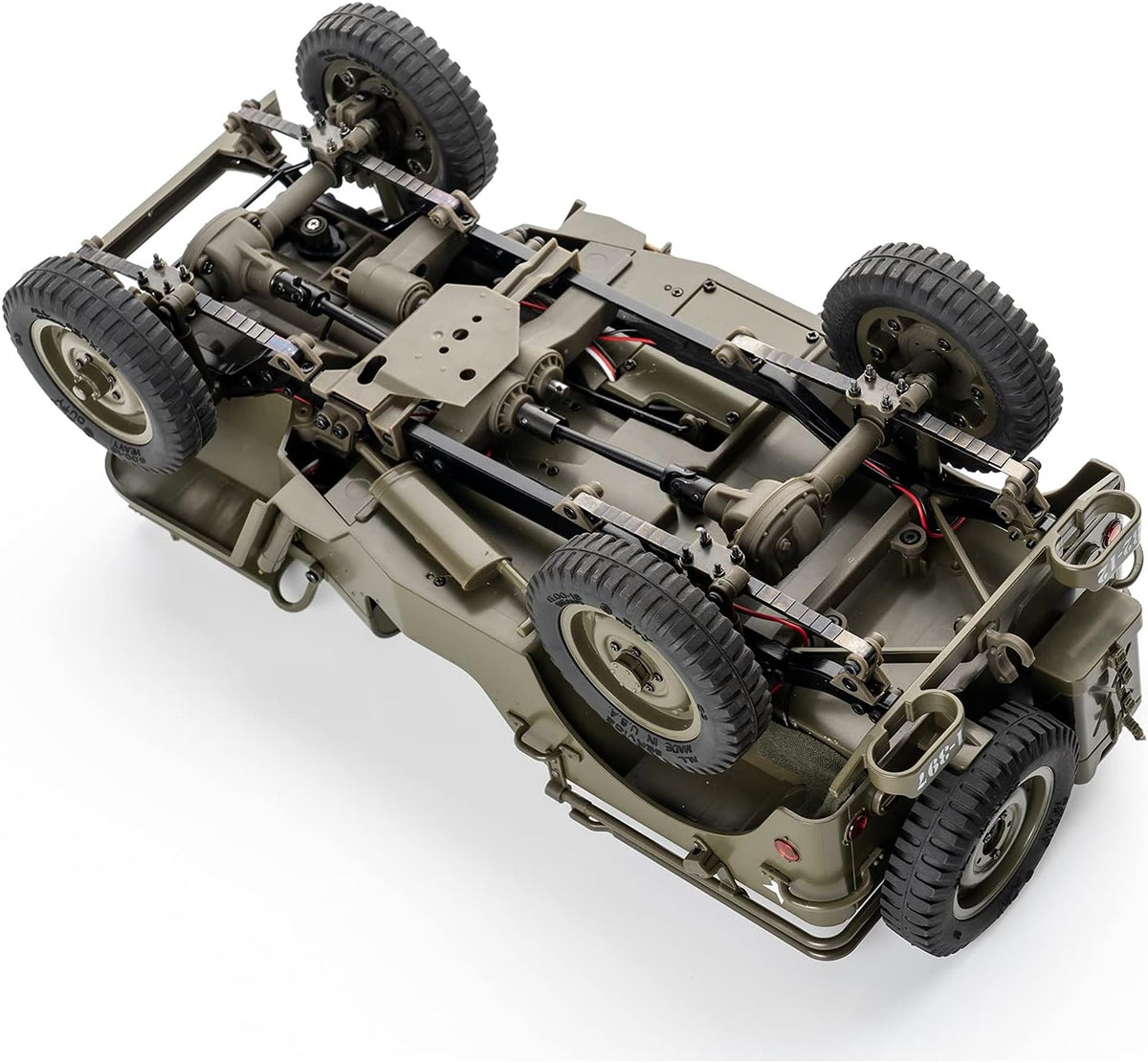 1/12 1941 MB Scaler RC Jeep 4x4 RTR RC Rock Crawler Military O343665