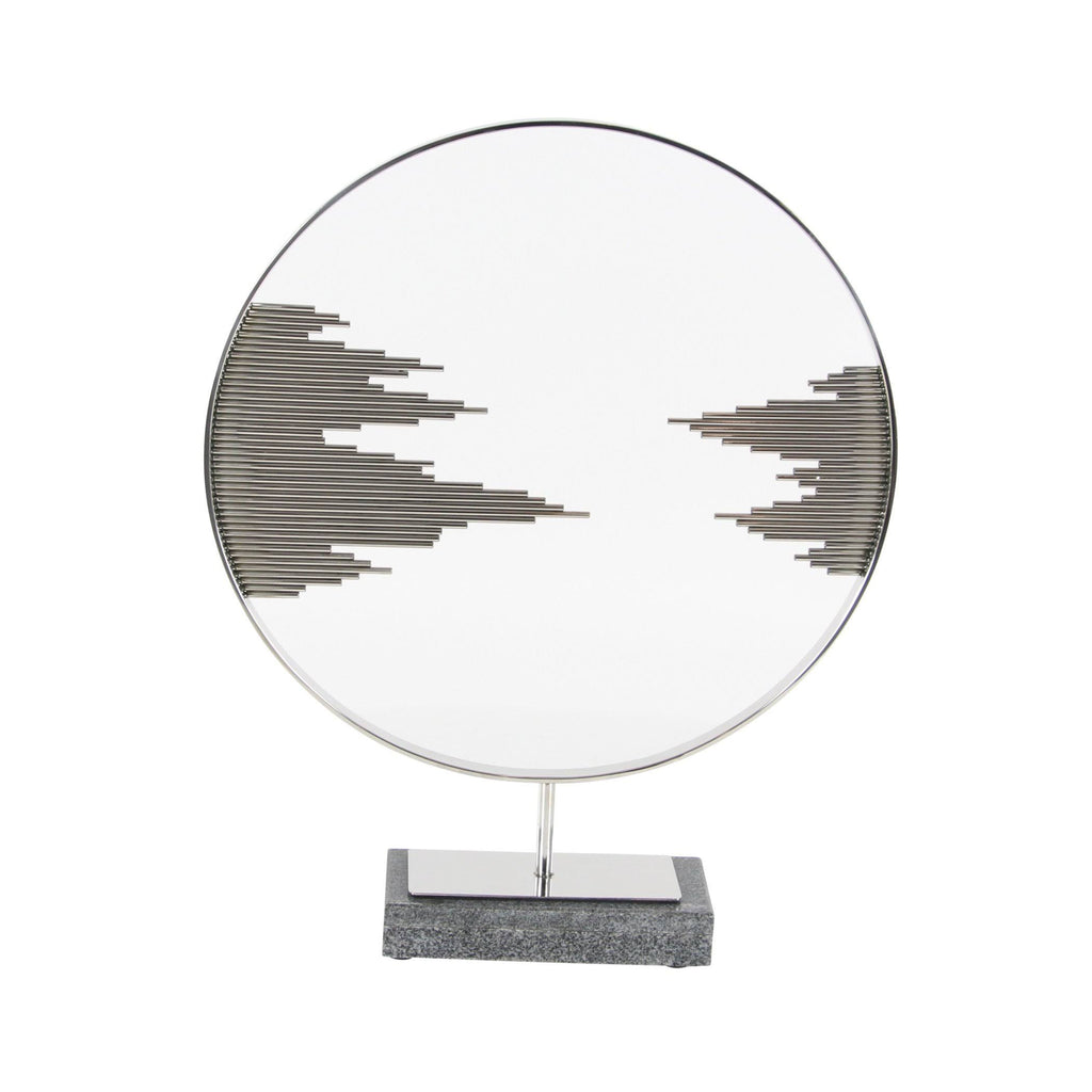 Stainless Steel Marble Decor P3554