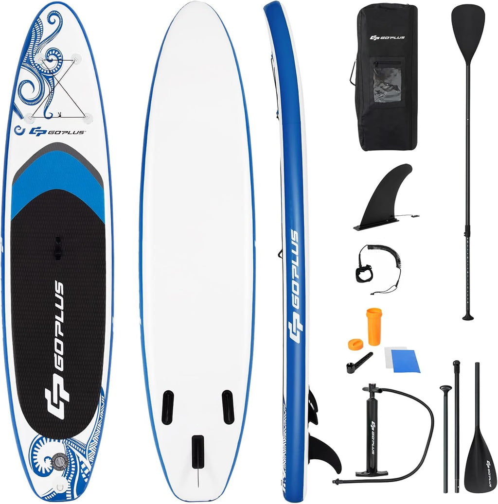 10.5/11FT Inflatable Stand Up Paddle Board with Carry Bag N3209