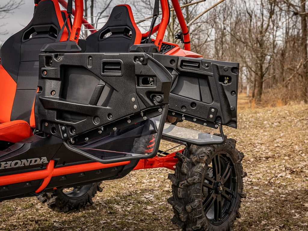Clear Lower Doors for Honda Talon 1000X / 1000R / 1000X-4, 1/4” Clear Polycarbonate N166205