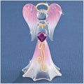 Lavender Angel Glass Figurine R67112