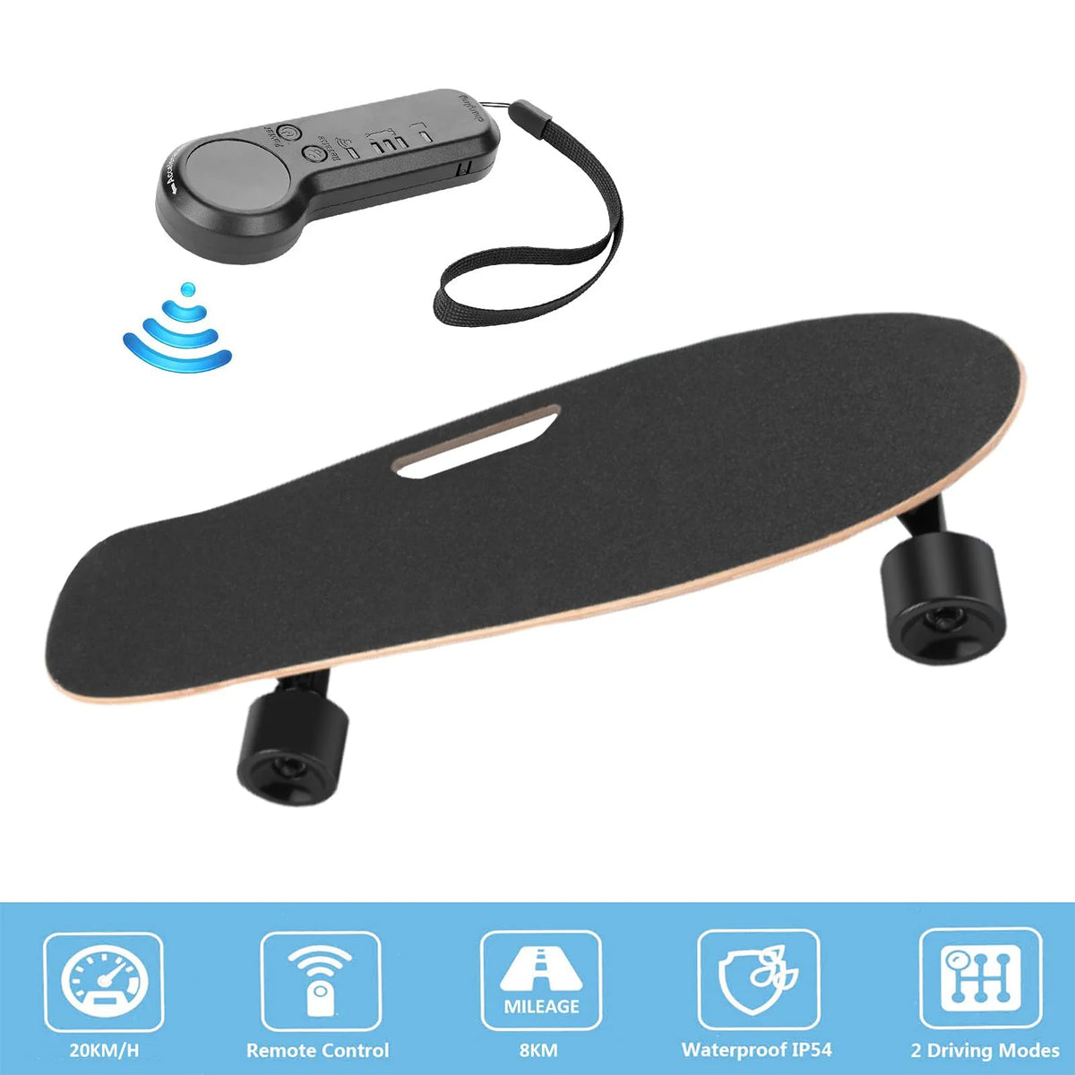 350W Electric Skateboard with Remote P605037