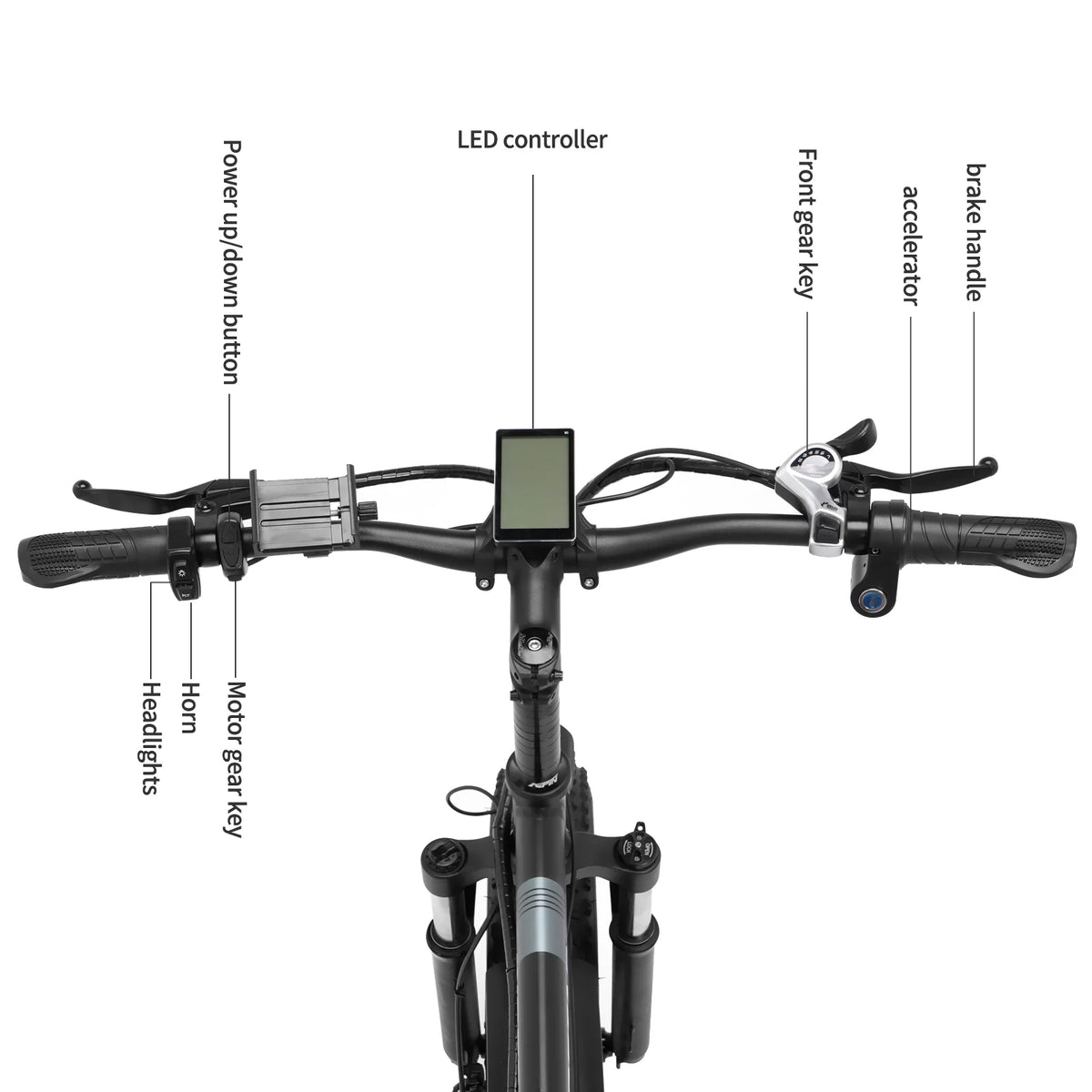 20 Fat Tire 750W 48V 14AH Foldable Electric Bike P567