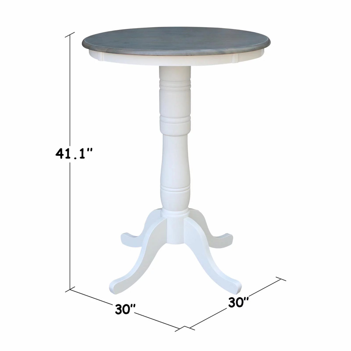 Solid Wood Round Pedestal Dining Table G579600