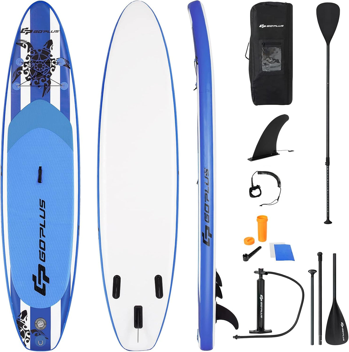 10.5/11FT Inflatable Stand Up Paddle Board with Carry Bag N3209