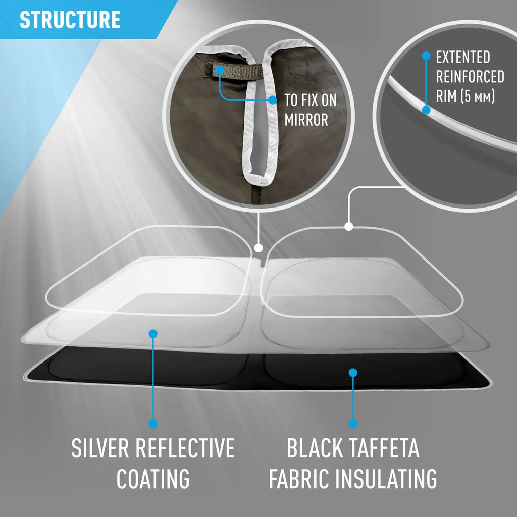 Windshield Sun Shade for BMW X3 2018-2024 Y46587