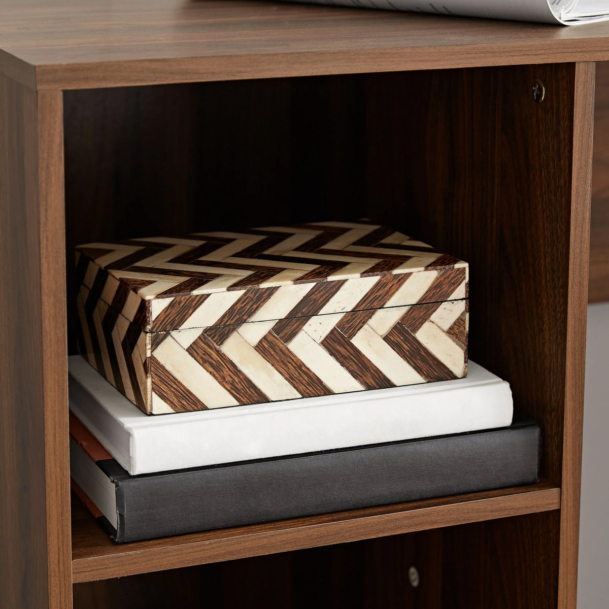 6-Cube Storage Computer Desk V2707