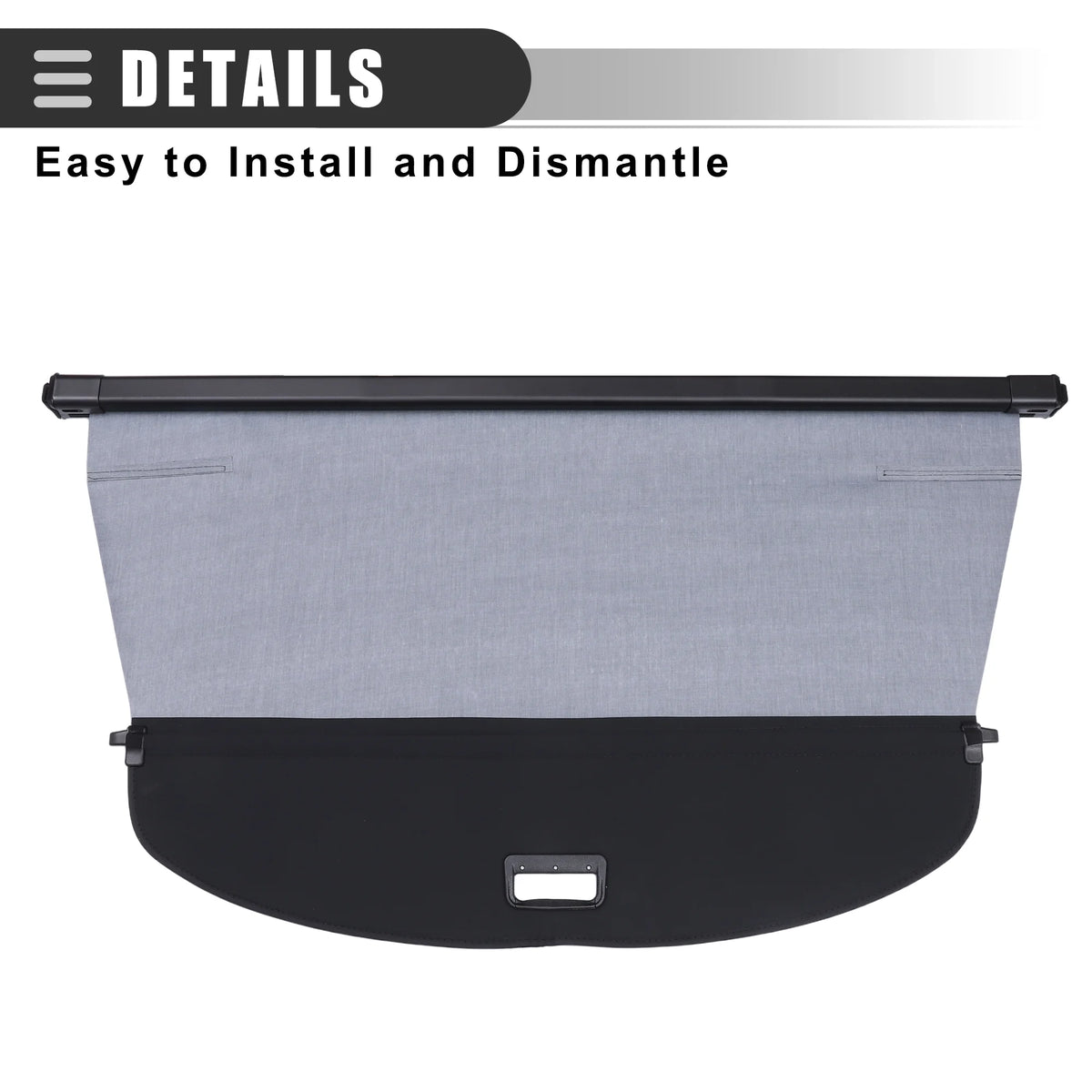 Retractable Cargo Cover for Nissan X-trail Rogue 2014-2020 Y222489