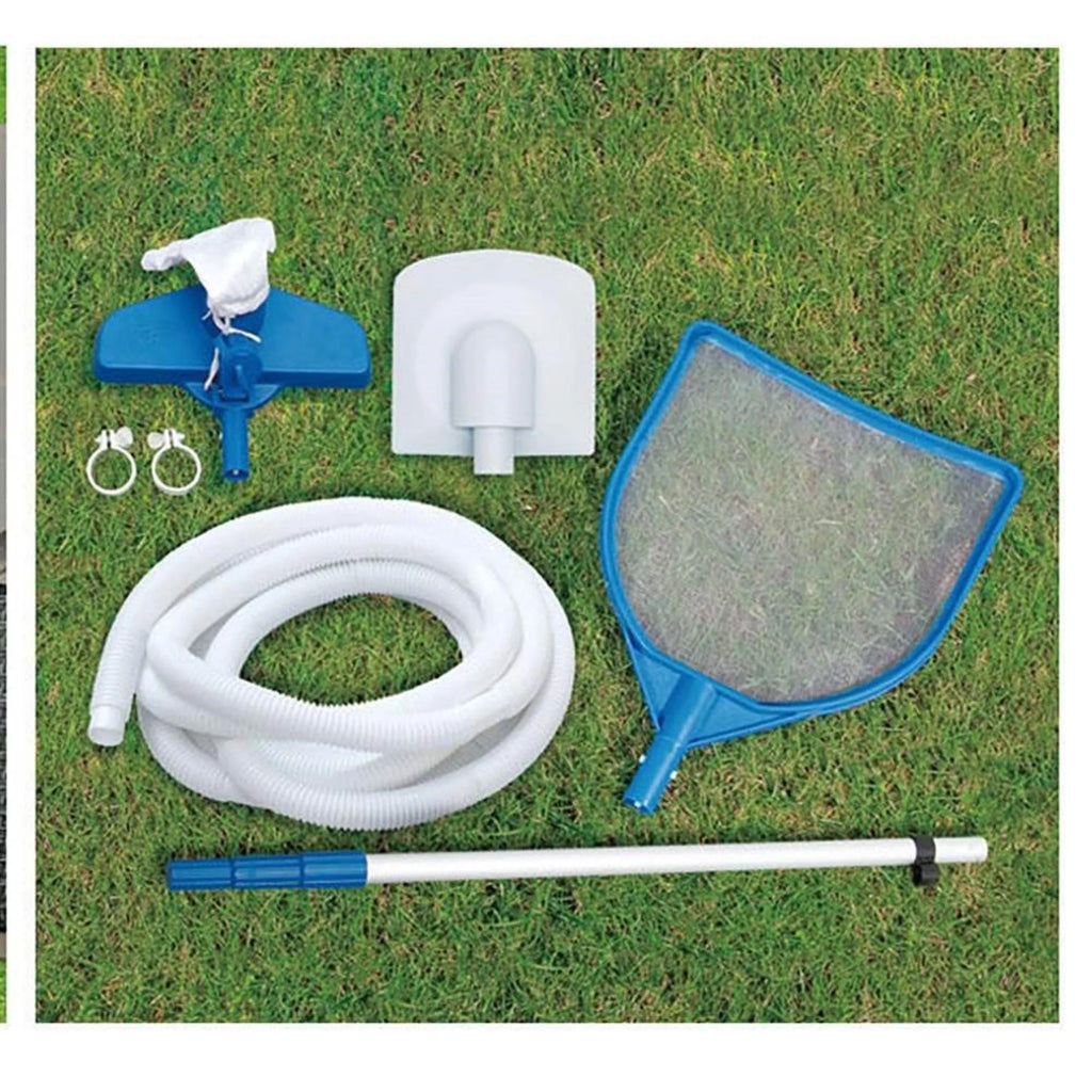18ft x 48in Above Ground Frame Swimming Pool Set with Pump G248923