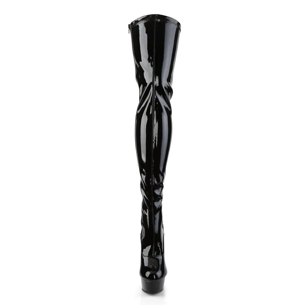 Black Faux Leather 5 Y724464