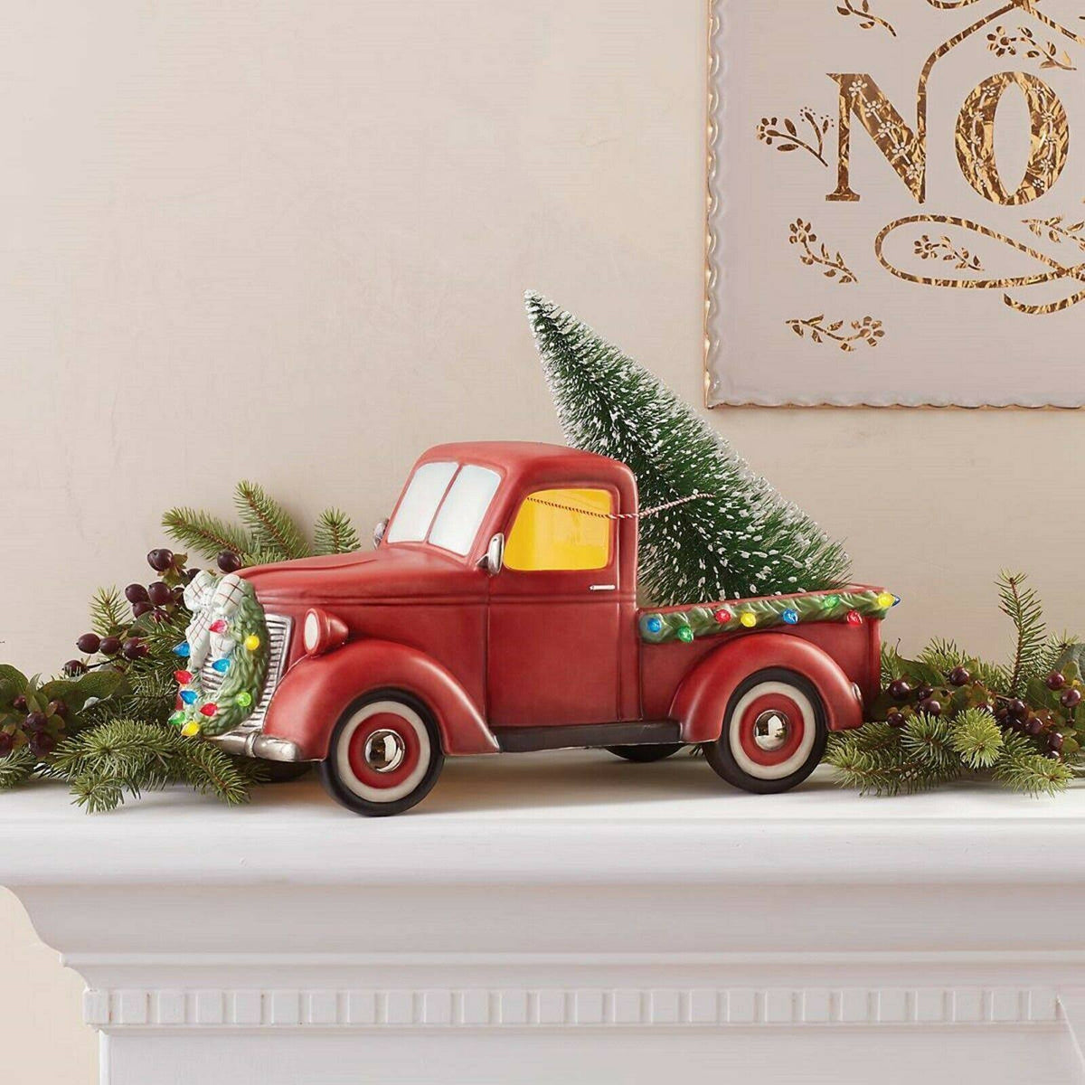 Light-Up Musical Truck Centerpiece A90131