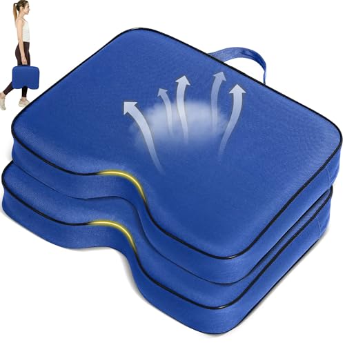 2 Pcs Portable Stadium Seat Cushions P7731