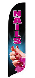 11ft. x 2ft. Nails Blade Flag W10268