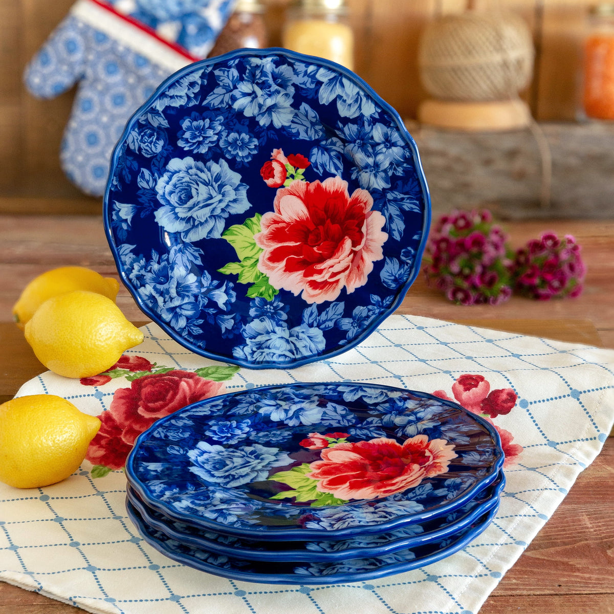 12-Piece Stoneware Dinnerware Set B872843