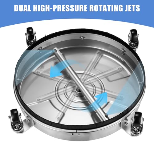 18" Pressure Washer Surface Cleaner P487