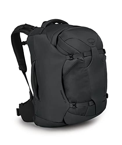 Black 55L Travel Backpack Q862267