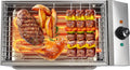 Electric Grill with Adjustable Temperature Control 572°F, 110V 1800W, Nonstick Cooking Surface N62841