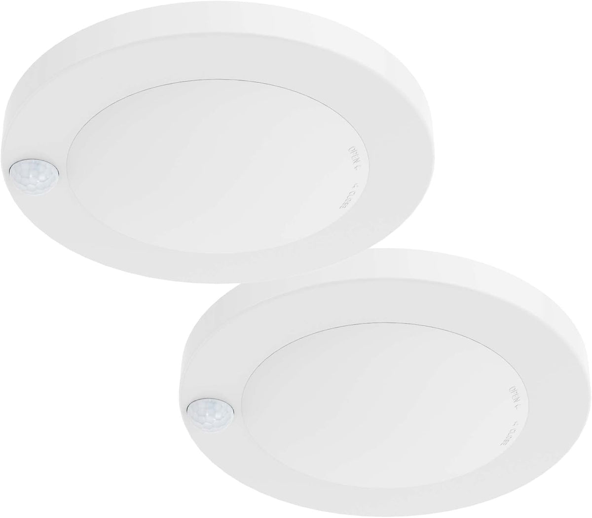 White 15W 5000K Motion Sensor Ceiling Light 2 Packs S684