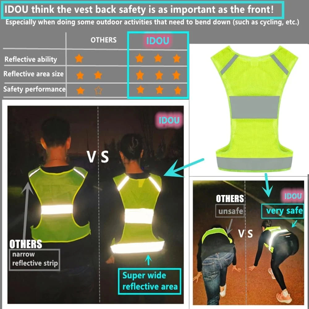 Reflective Vest with Pocket Z35866