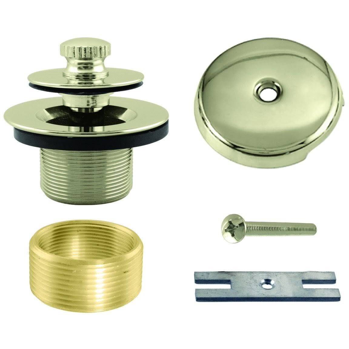 PVD Polished Brass Tub Trim with One-Hole Faceplate D104
