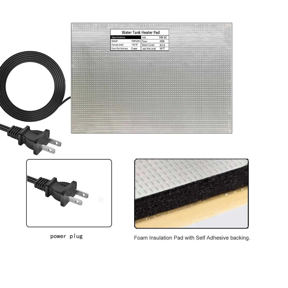 120V Holding Tank Heater Pad P15519