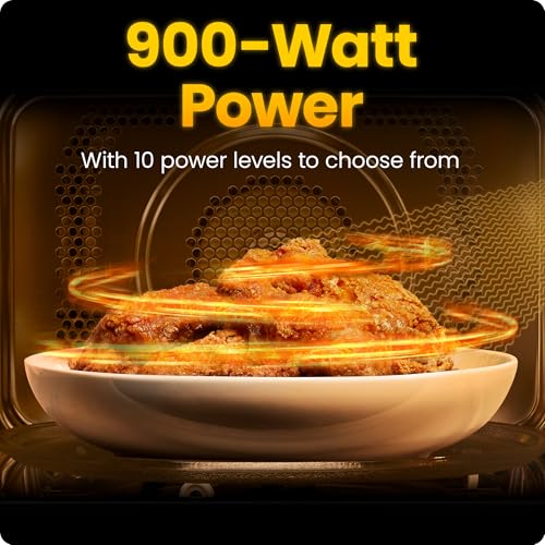 1.1 Cu. Ft. 1000 Watts Black Countertop Microwave Oven R394