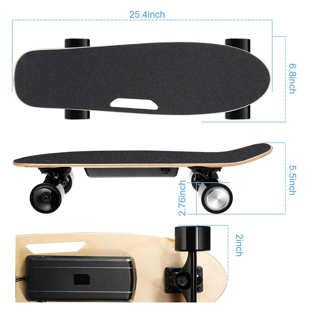 350W Electric Skateboard with Remote P605037