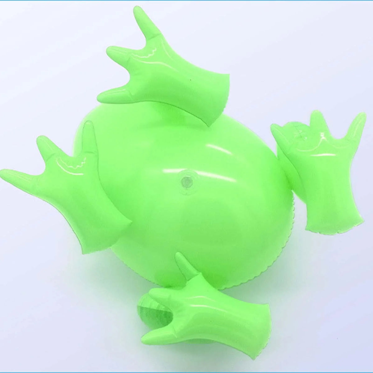 Inflatable Frog Toy with Flashing Light N46845