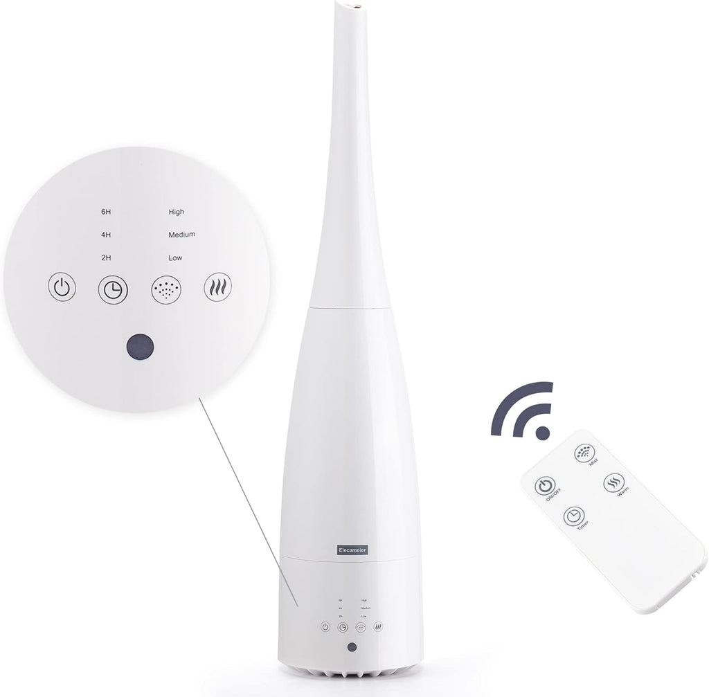 Warm and Cool Mist Humidifier with Remote Control O685