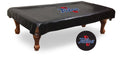 Black Vinyl Billiard Pool Table Cover W48356
