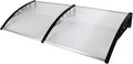 100 x 80 Clear Door and Window Awning Pack of 2 B9071