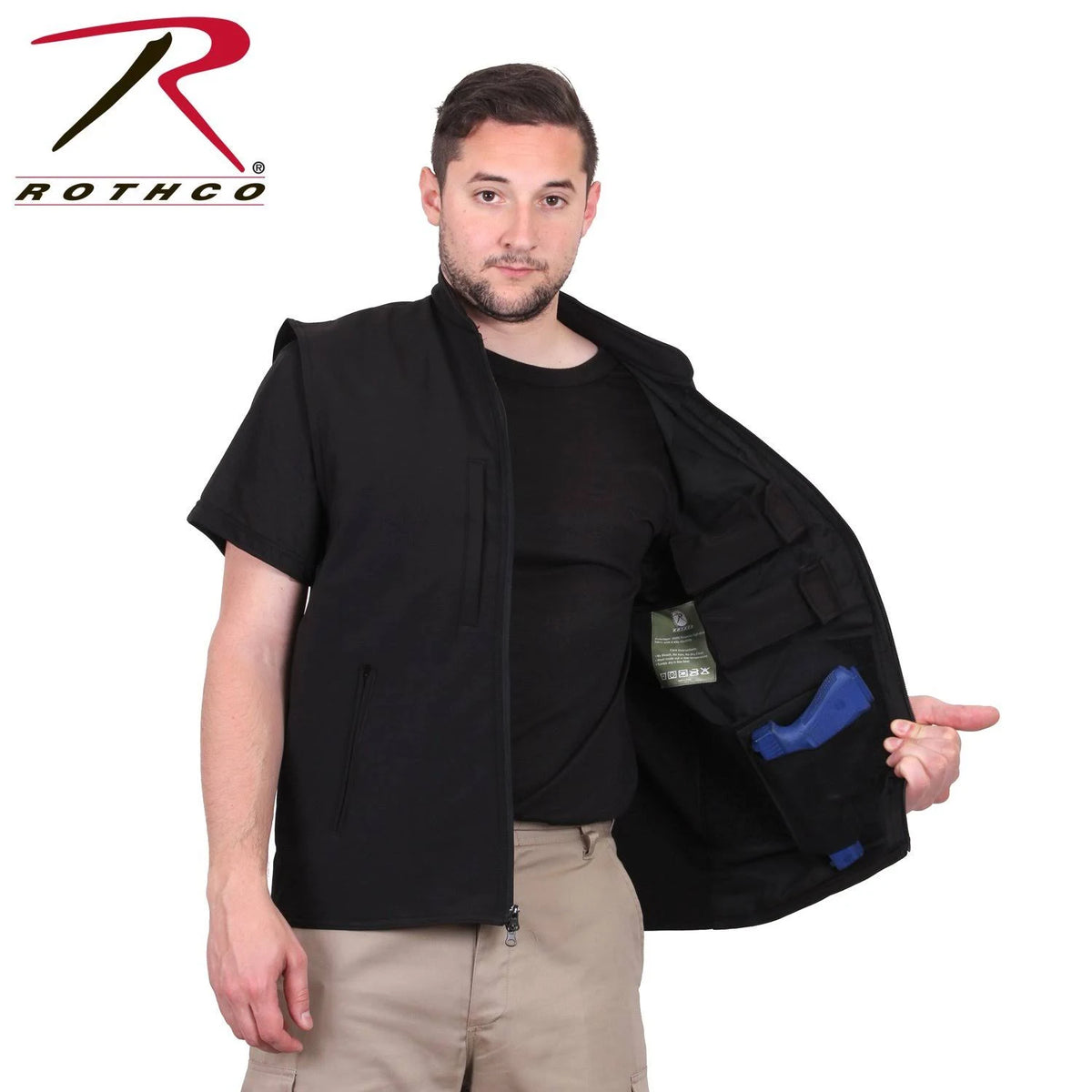 Black Soft Shell Vest G195834