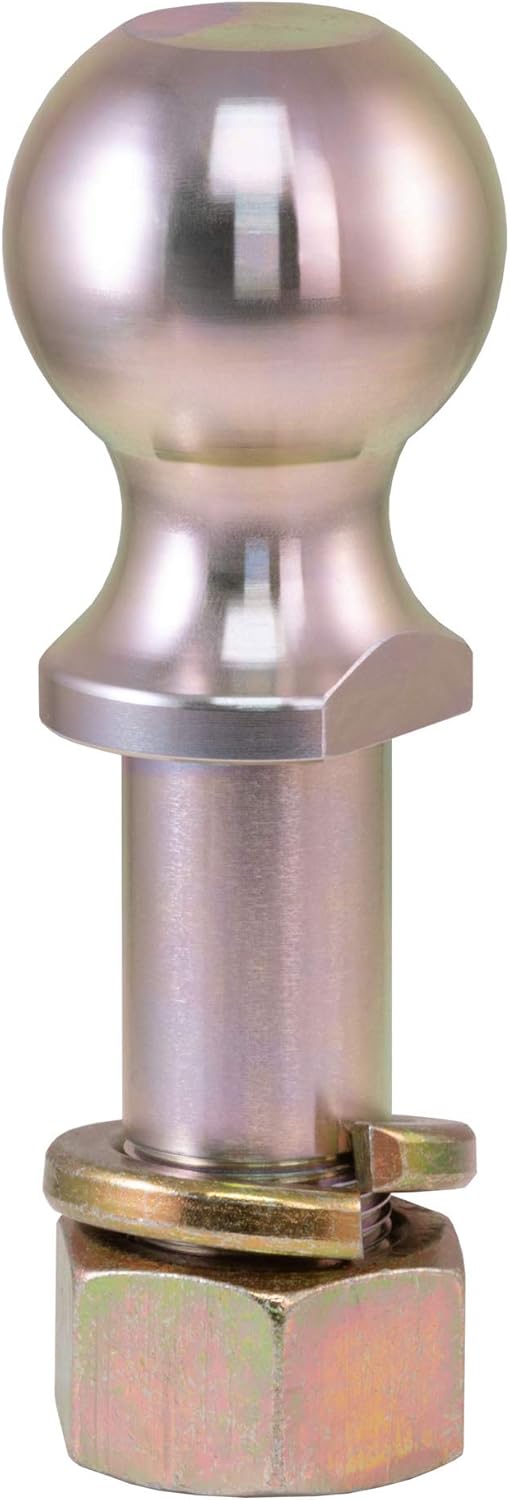 Replacement Pintle Hitch Ball, 2-5/16-Inch, 14,000, 1-1/4-Inch Shank Diameter, Pack of 2 B26654