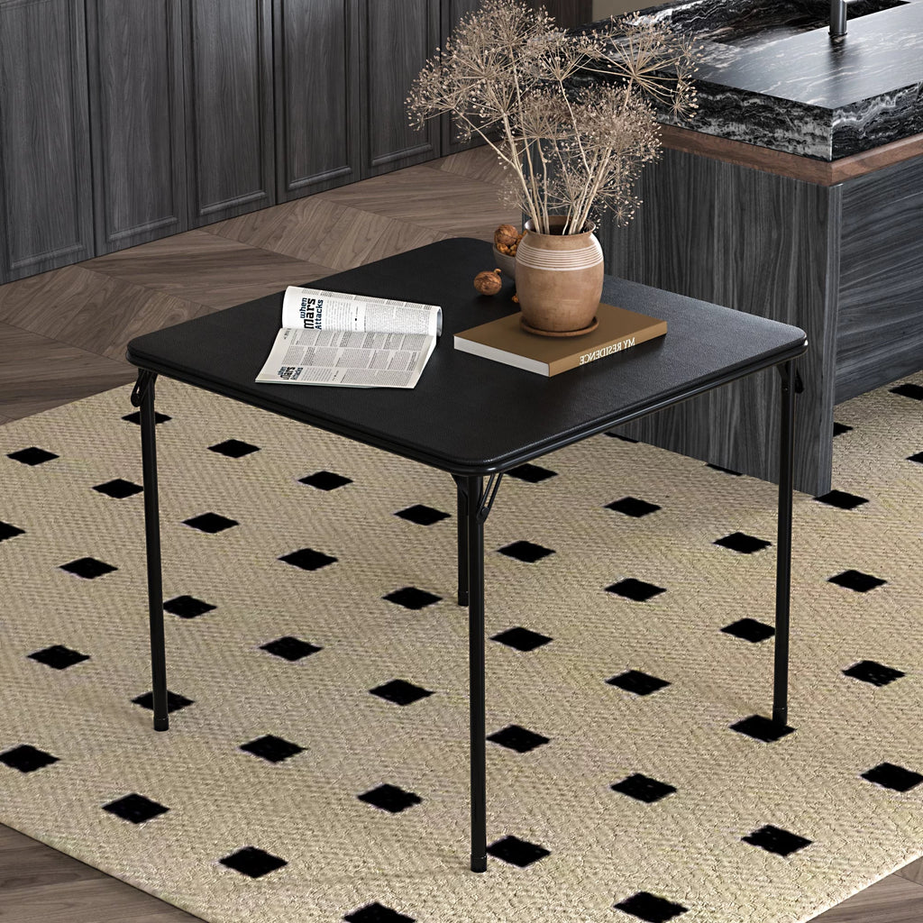 Folding Square Table Black J301084
