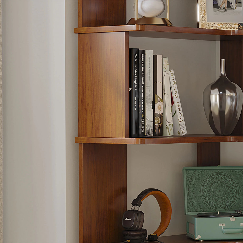 Brown Corner Bookshelf Z79241