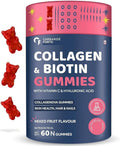 Collagen Gummies 60 Biotin Gummies Mixed Fruit Flavour N570