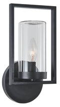 1 Light Textured Black Wall Sconce M530
