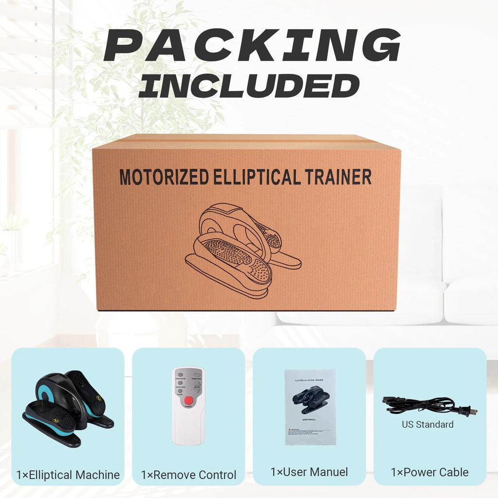 Under Desk Elliptical Machine Blue C850