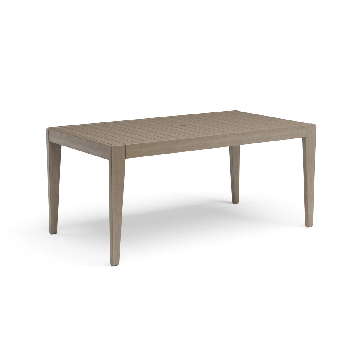 Gray Wood Outdoor Dining Table Y6206