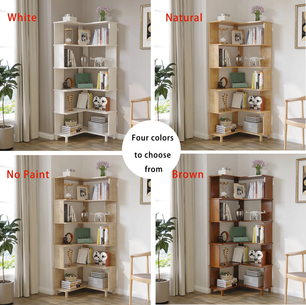 Brown Corner Bookshelf Z79241