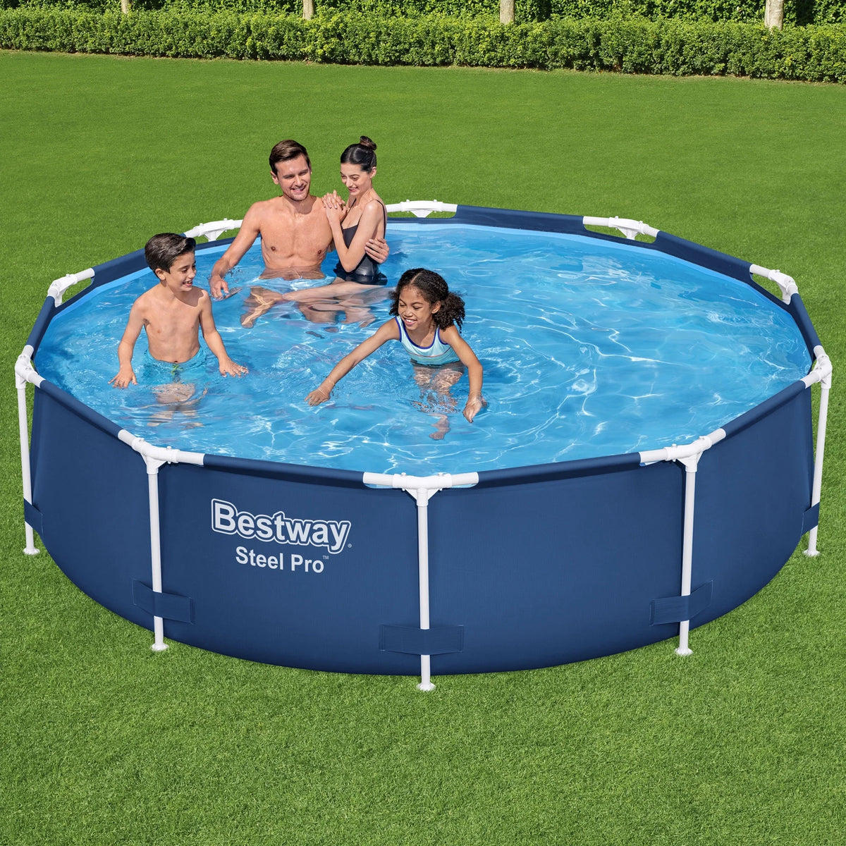 Steel Pro 10' x 30 Above Ground Swimming Pool Set with Filter Pump S325549