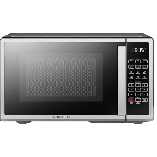 1.1 Cu. Ft. 1000 Watts Black Countertop Microwave Oven R394