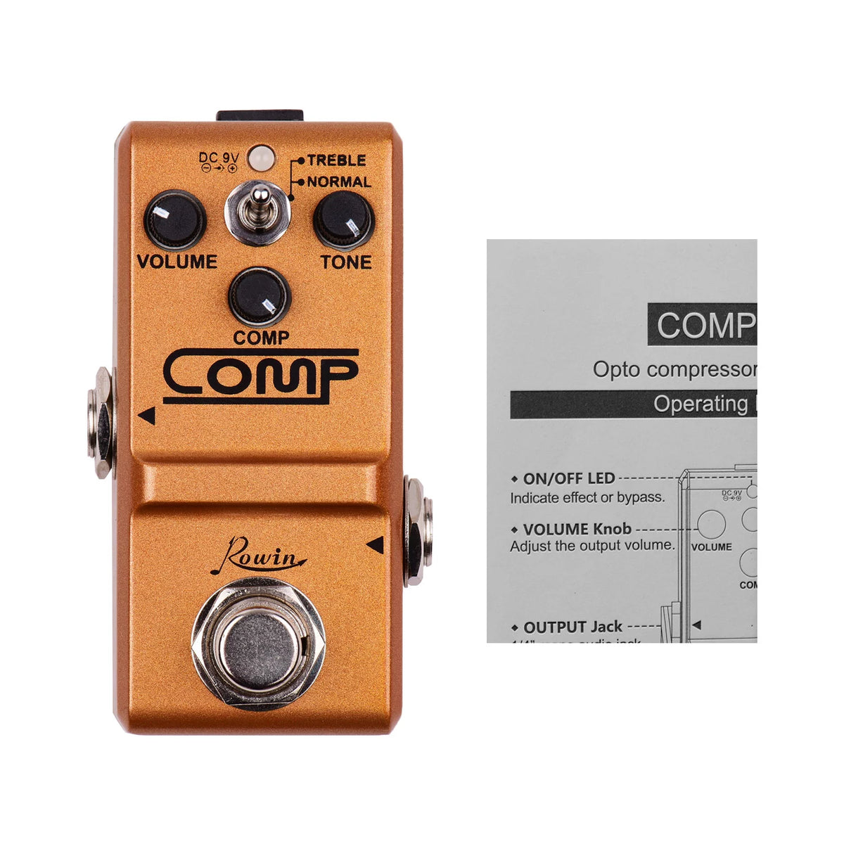 Compressor Guitar Pedal True Bypass A36511
