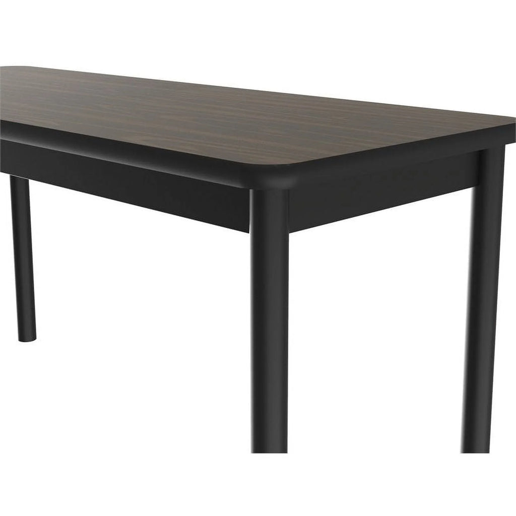 Steel Metal & Wood Library Table E49997